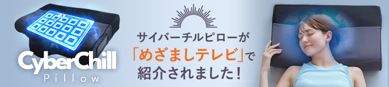 水冷まくら「サイバーチルピロー」