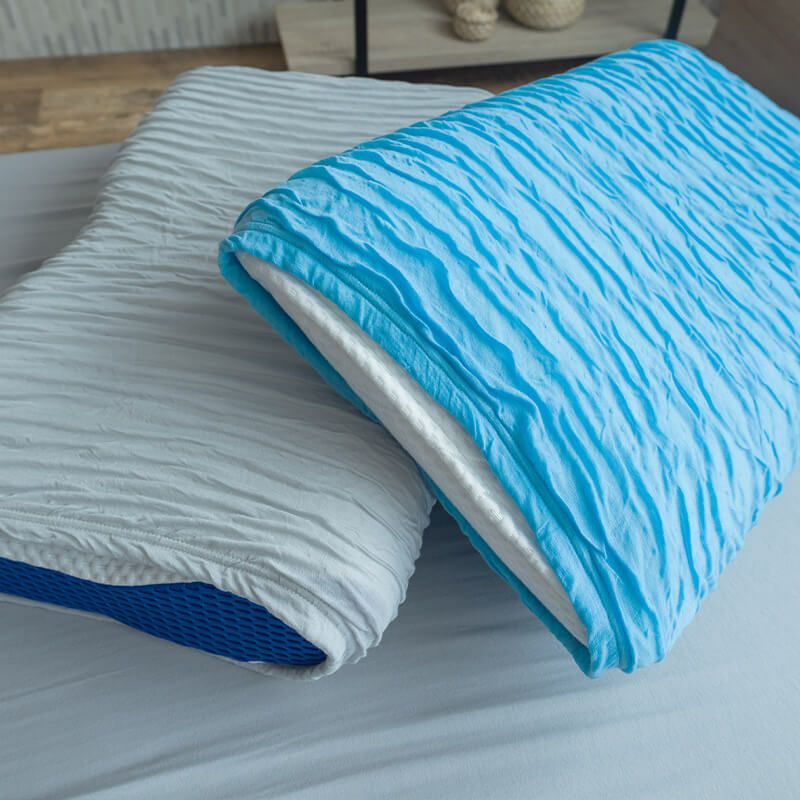 BlueBlood テンセルくしゅくしゅストレッチ枕カバー
