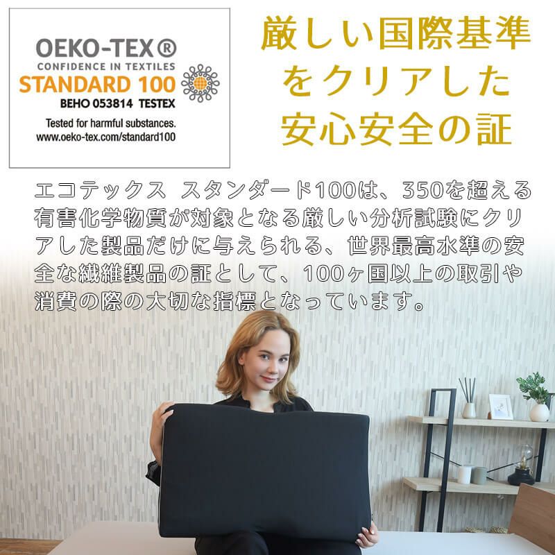 エコテックススタンダード100取得