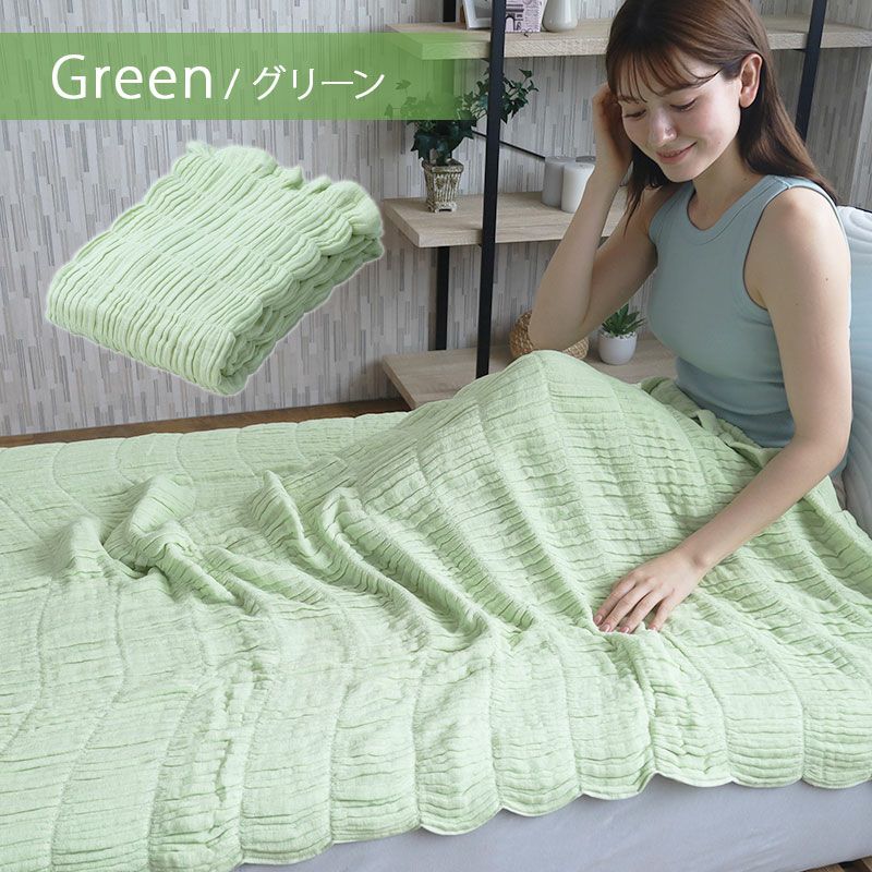 今治 くしゅくしゅ5重ガーゼケット