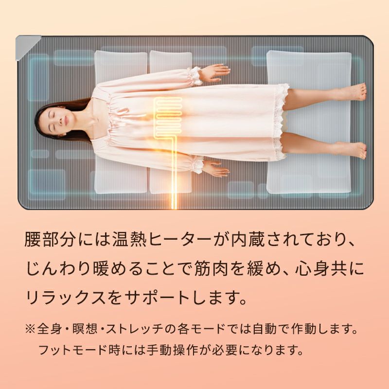 寝るだけストレッチで入眠環境を整えるBlueBloodエアテックスリーパー