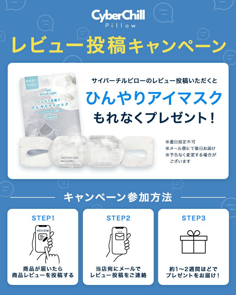 半導体ひんやり枕 ［Cyber Chill Pillow（サイバーチルピロー